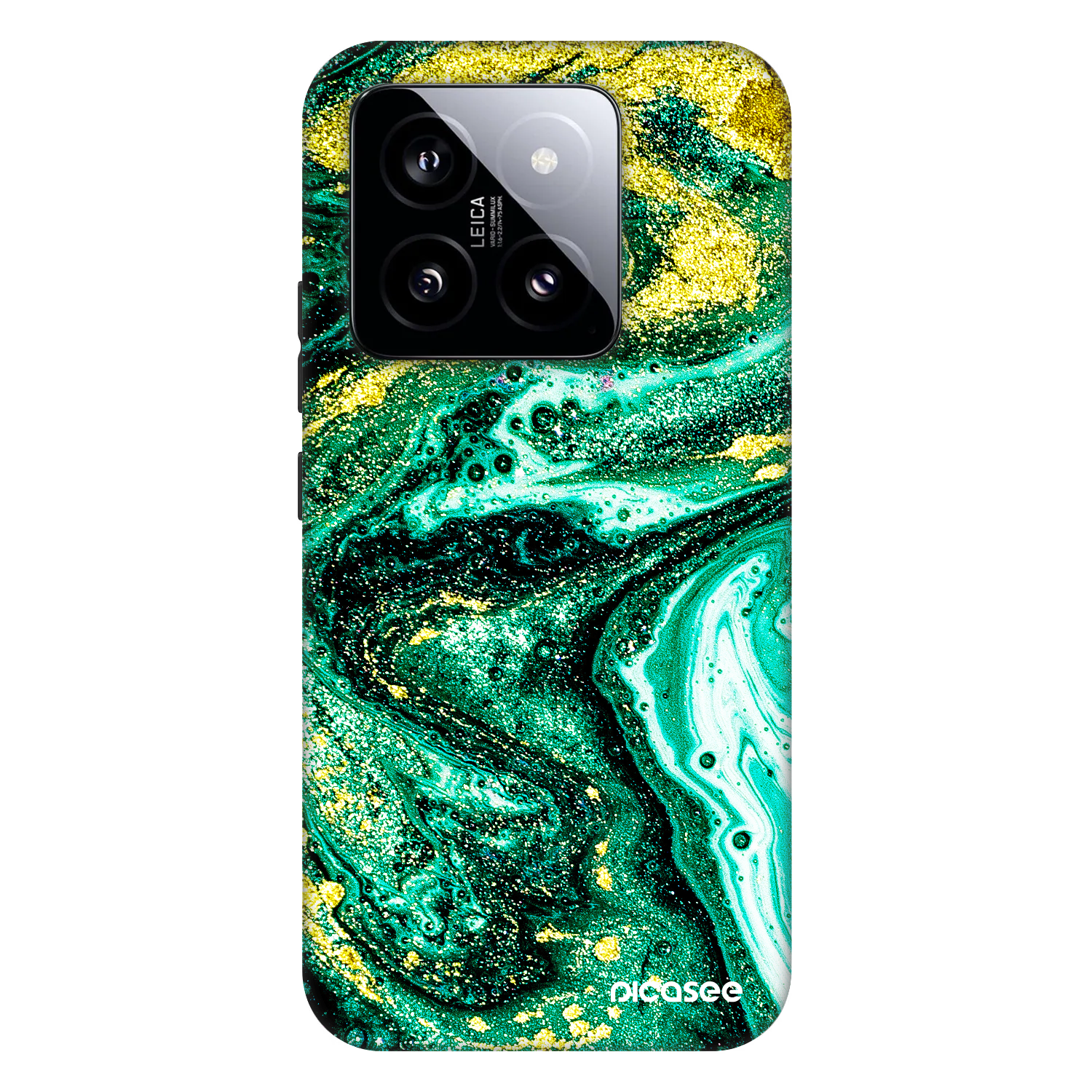 Picasee Fashion Case Xiaomi 14 - Green Gold