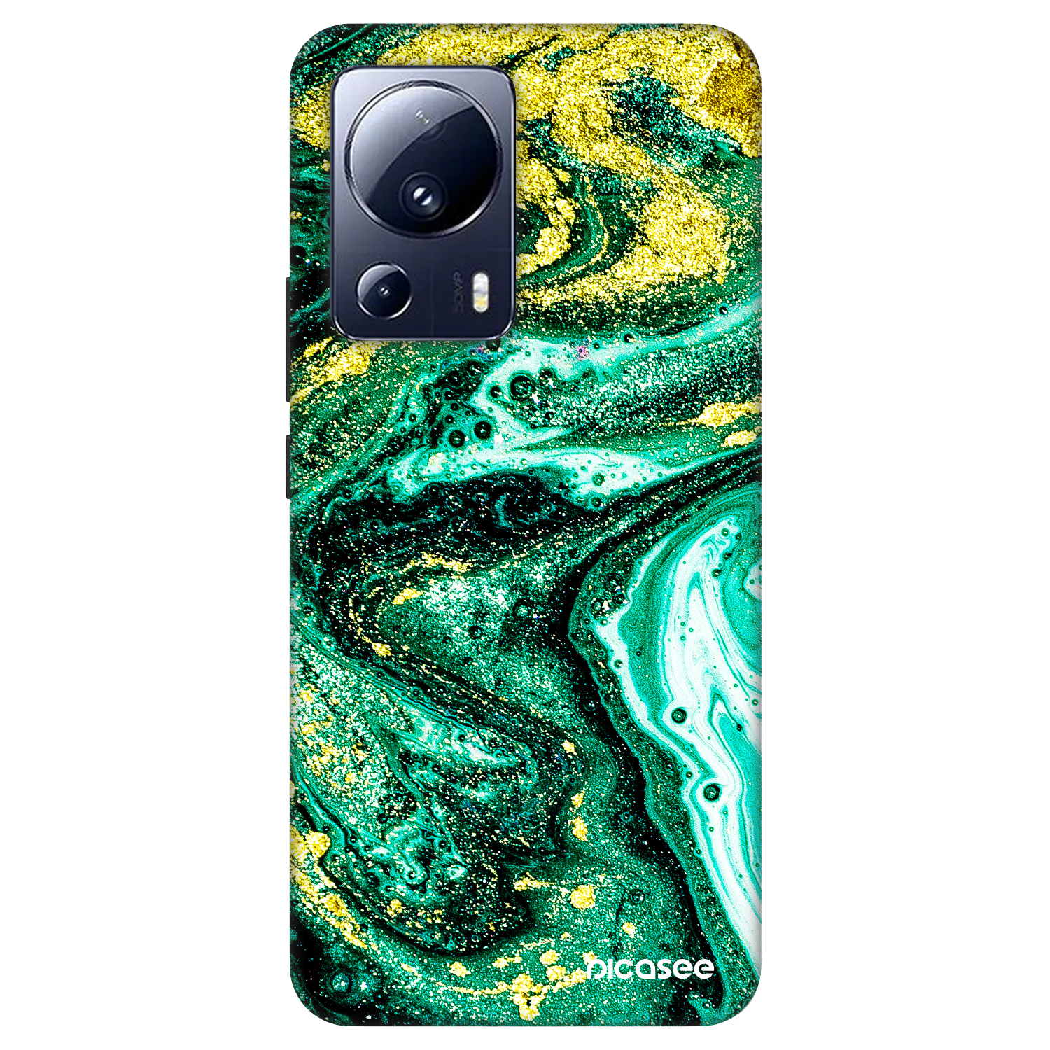 Picasee Fashion Case Xiaomi 13 Lite - Green Gold