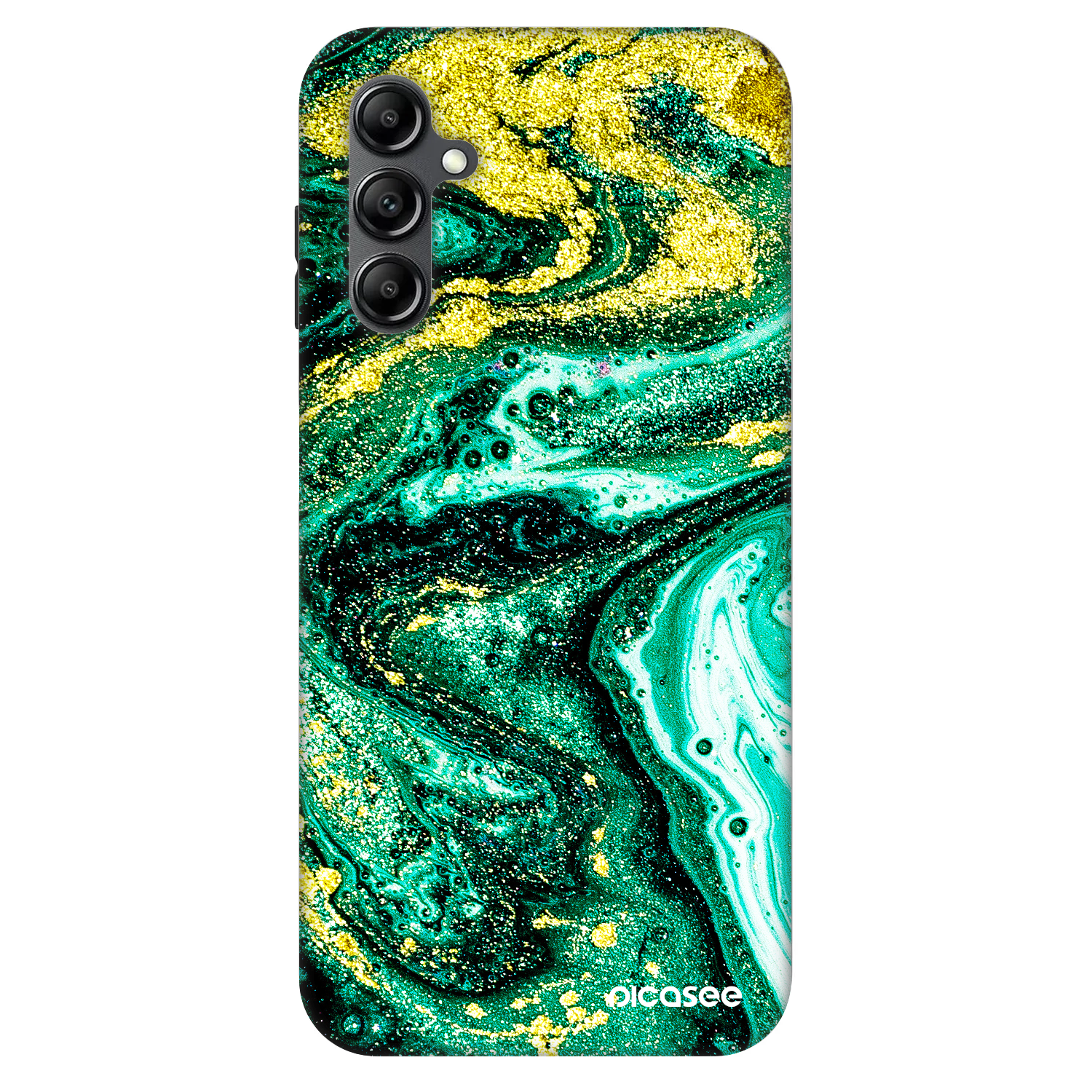 Picasee Fashion Case Samsung Galaxy A16 5G - Green Gold