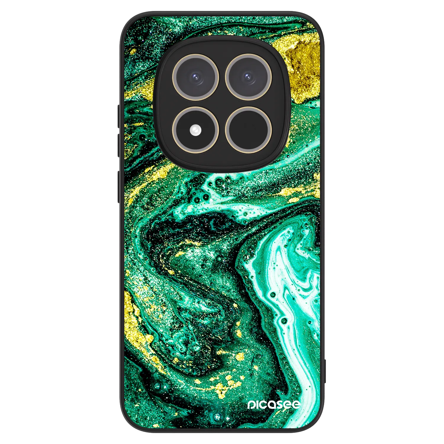 Picasee ULTIMATE CASE Xiaomi Redmi Note 15 Pro 4G - készülékre - Green Gold