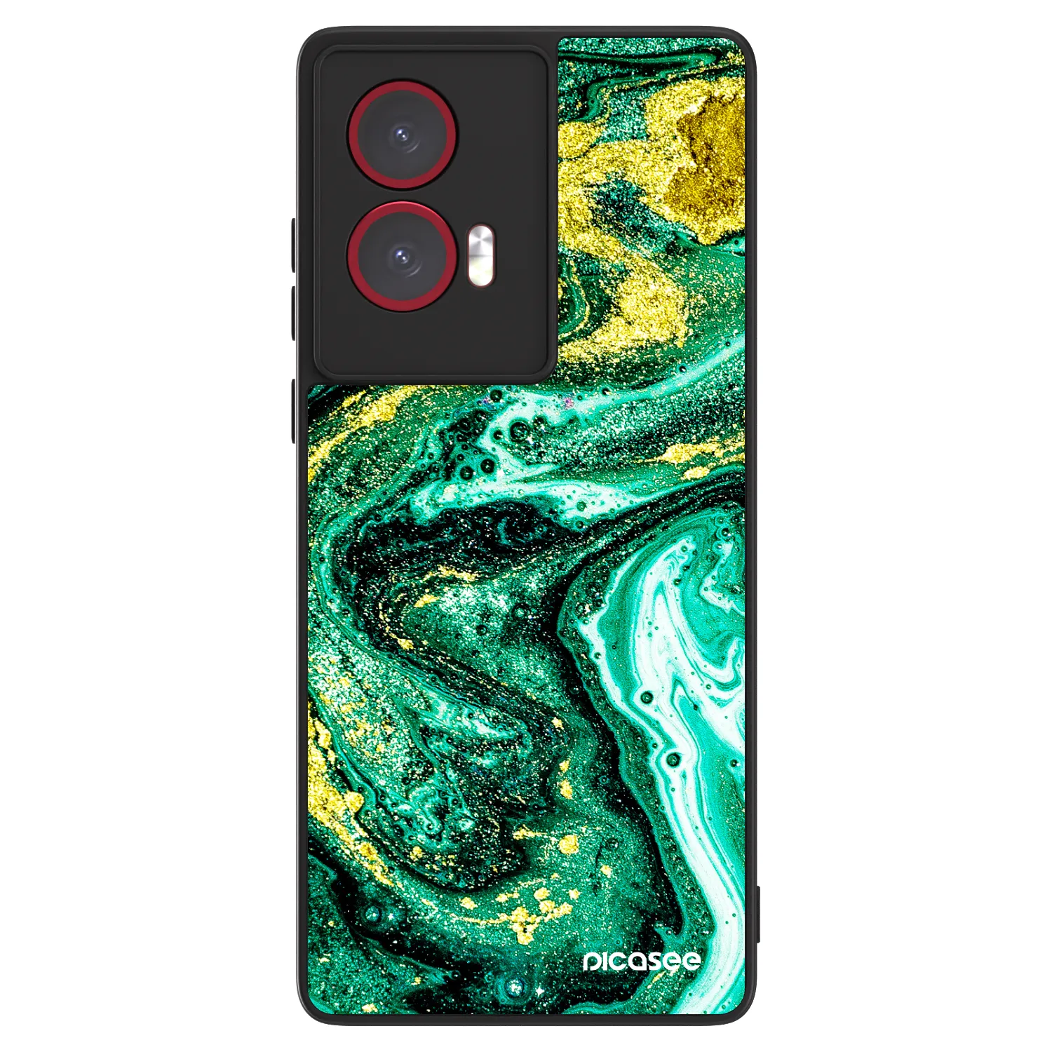 Picasee ULTIMATE CASE Motorola Edge 50 Fusion - készülékre - Green Gold