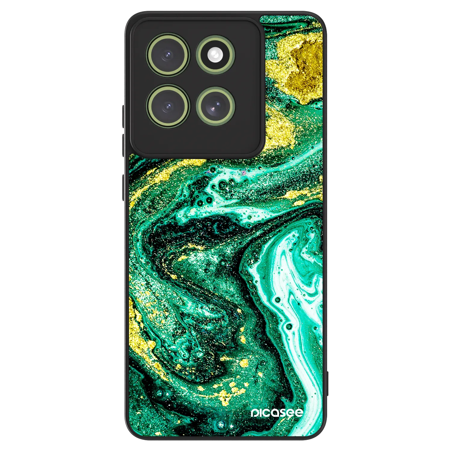 Picasee ULTIMATE CASE Motorola Moto G86 Power 5G - készülékre - Green Gold