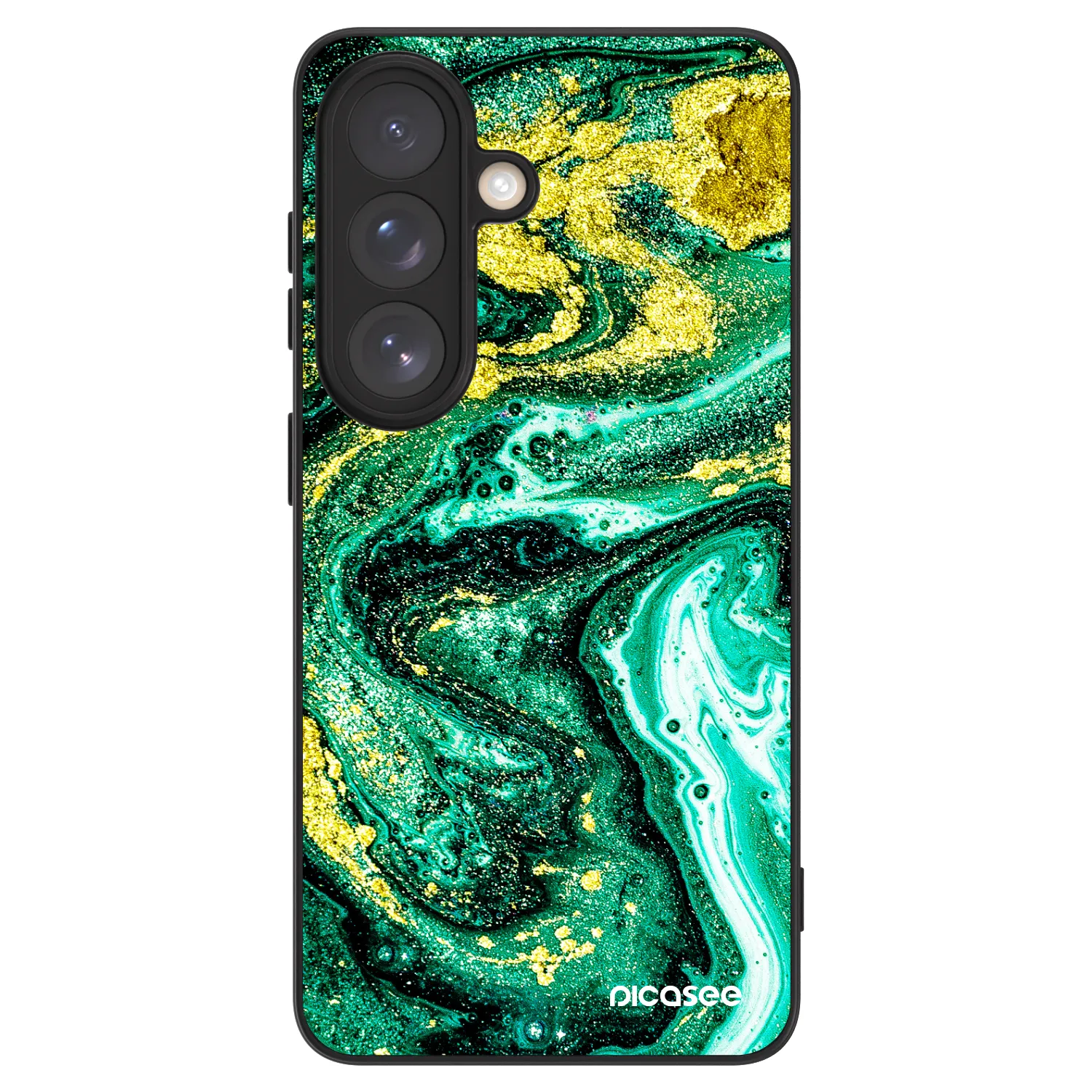 Picasee ULTIMATE CASE PowerShare Samsung Galaxy S26 - készülékre - Green Gold