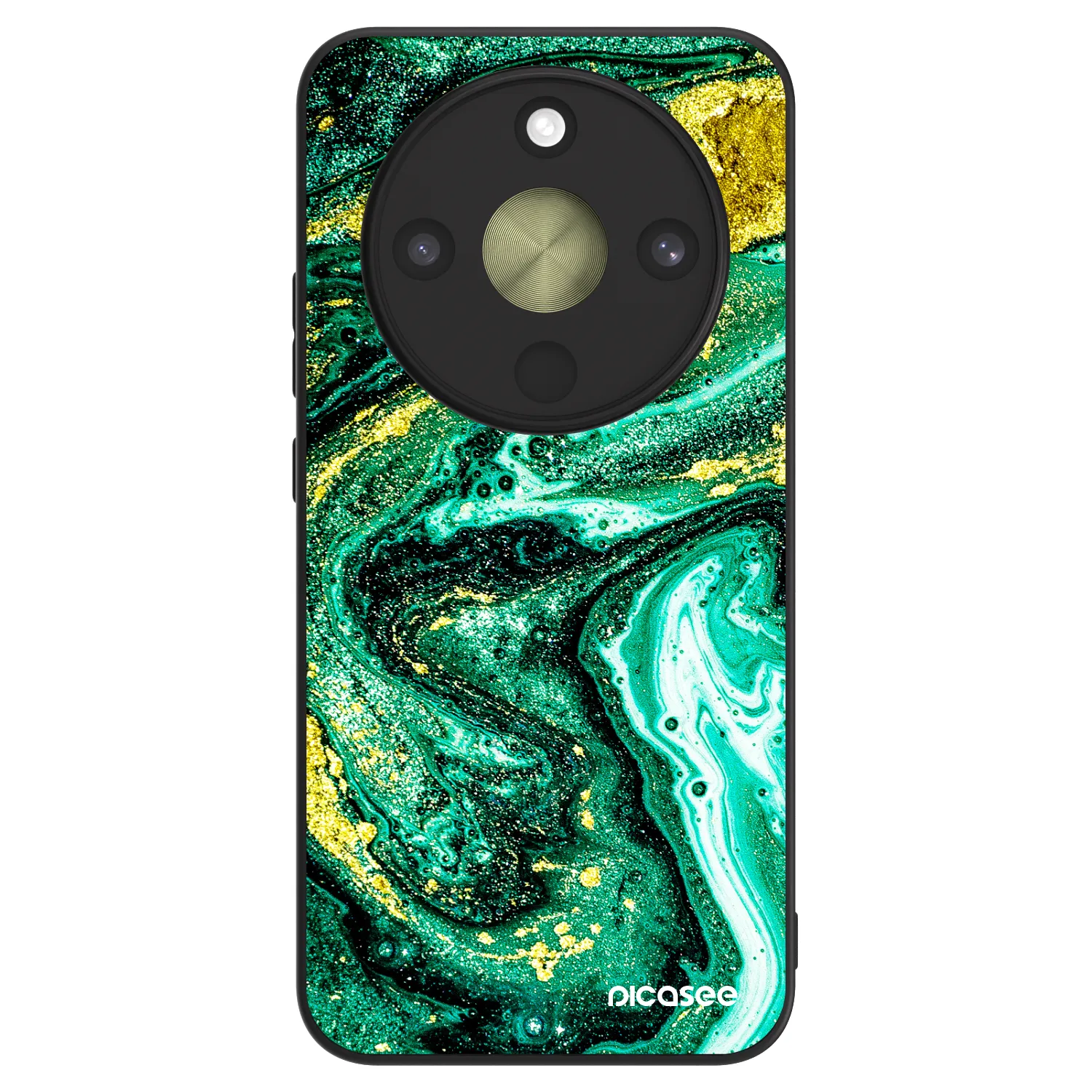 Picasee ULTIMATE CASE Honor Magic8 Lite 5G - készülékre - Green Gold