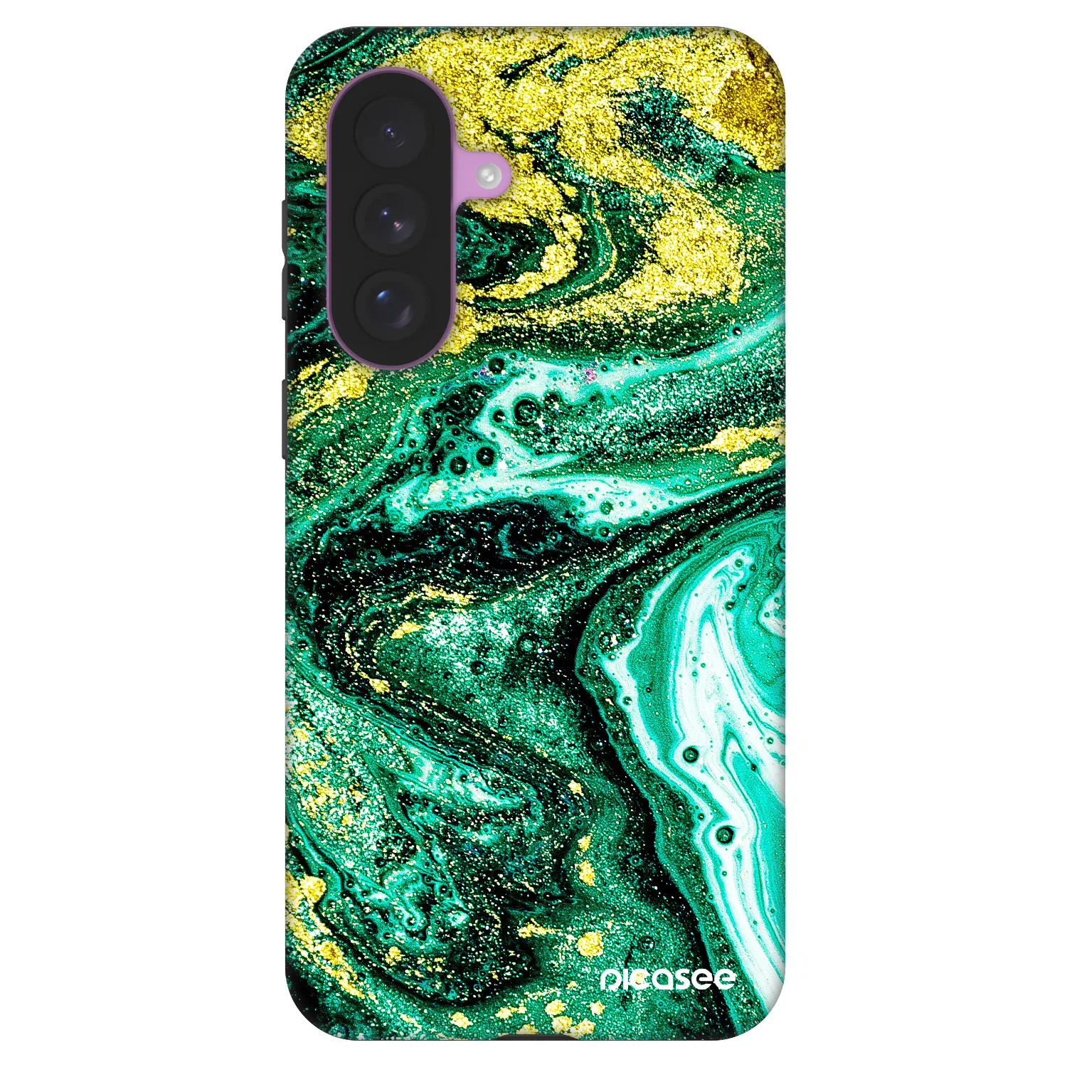 Picasee Fashion Case Samsung Galaxy A57 5G - Green Gold