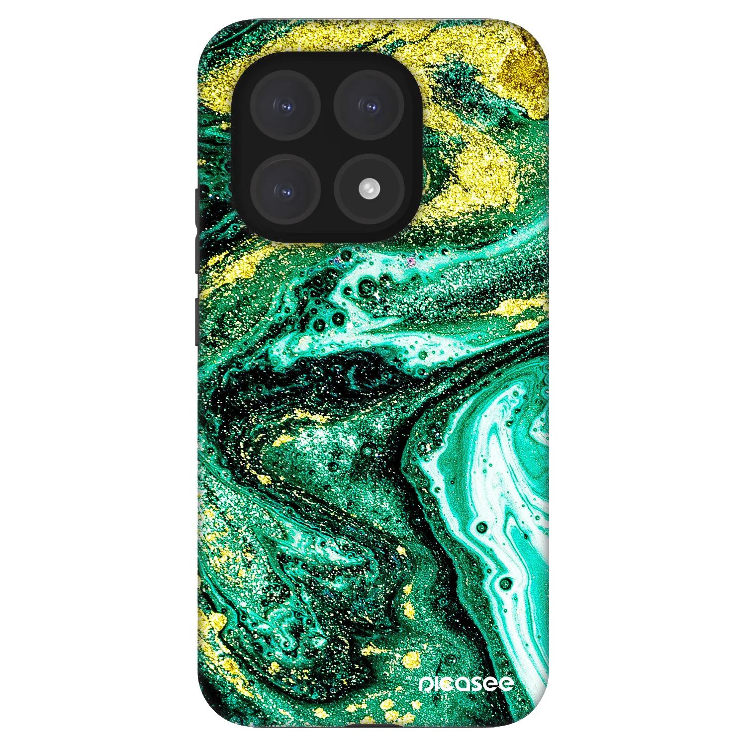 Picasee Fashion Case Xiaomi 15T - Green Gold
