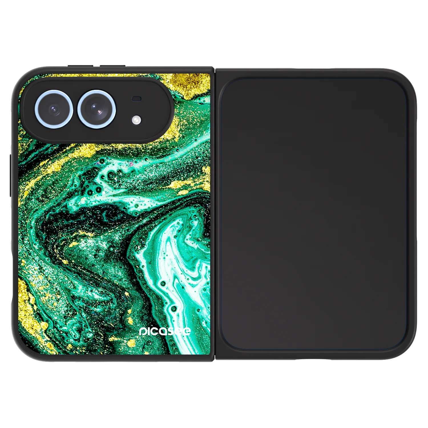 Picasee ULTIMATE CASE MagSafe Apple iPhone Duo - készülékre - Green Gold