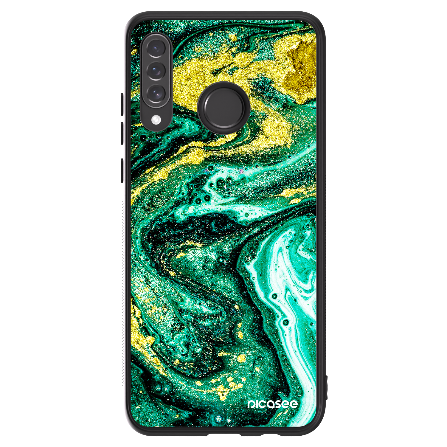 Picasee ULTIMATE CASE Huawei P30 Lite - készülékre - Green Gold