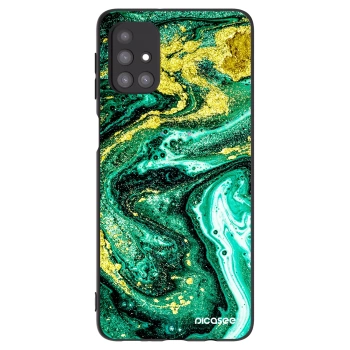 Tok az alábbi mobiltelefonokra Samsung Galaxy M31s - Green Gold