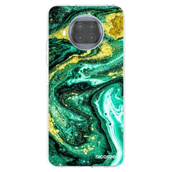 Picasee átlátszó szilikon tok az alábbi mobiltelefonokra Xiaomi Mi 10T Lite - Green Gold