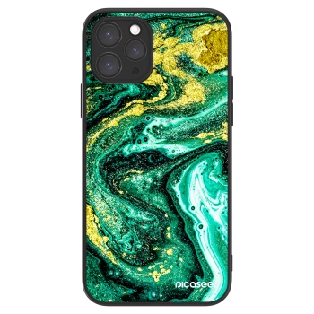Picasee ULTIMATE CASE Apple iPhone 11 Pro - készülékre - Green Gold