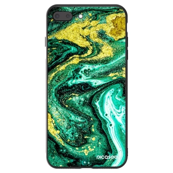 Szilikon tok erre a típusra Apple iPhone 7 Plus - Green Gold