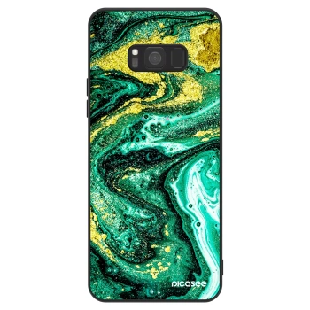 Szilikon tok erre a típusra Samsung Galaxy S8 G950F - Green Gold