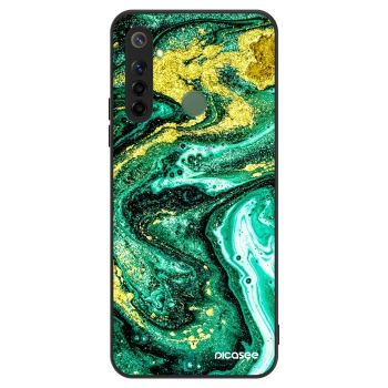 Szilikon tok erre a típusra Realme 6i - Green Gold