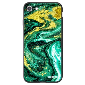 Picasee ULTIMATE CASE Apple iPhone 8 - készülékre - Green Gold