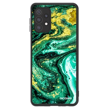 Picasee ULTIMATE CASE Samsung Galaxy A32 5G A326B - készülékre - Green Gold