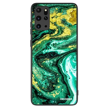 Szilikon tok erre a típusra Samsung Galaxy S20+ G985F - Green Gold