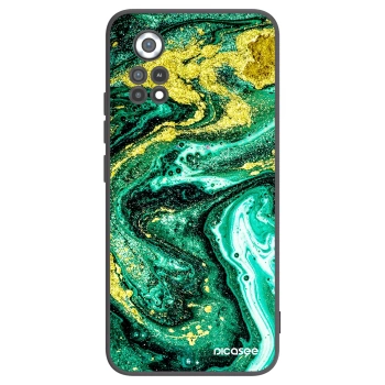 Picasee fekete szilikon tok az alábbi mobiltelefonokra Xiaomi Poco X4 Pro 5G - Green Gold