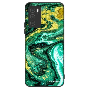 Szilikon tok erre a típusra OPPO A16s - Green Gold
