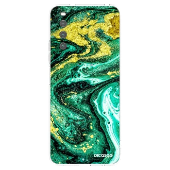 Picasee átlátszó szilikon tok az alábbi mobiltelefonokra Sony Xperia 10 IV 5G - Green Gold