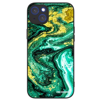 Picasee ULTIMATE CASE MagSafe Apple iPhone 14 Plus - készülékre - Green Gold