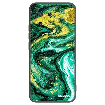 Picasee fekete szilikon tok az alábbi mobiltelefonokra Xiaomi 13 Pro - Green Gold