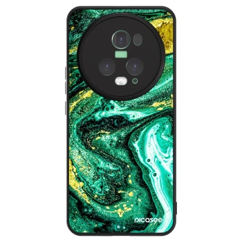 Szilikon tok erre a típusra Honor Magic5 Pro - Green Gold