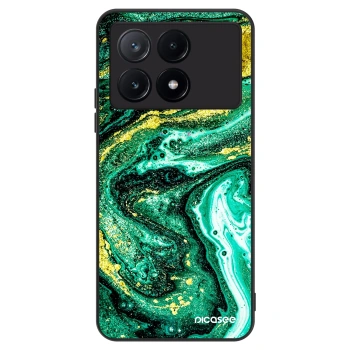 Szilikon tok erre a típusra Xiaomi Poco X6 Pro - Green Gold