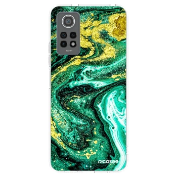 Picasee átlátszó szilikon tok az alábbi mobiltelefonokra Xiaomi Redmi Note 12 Pro 4G - Green Gold