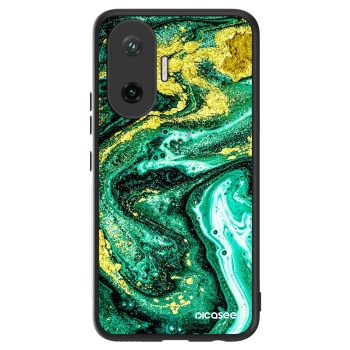 Szilikon tok erre a típusra Xiaomi Poco F7 Pro 5G - Green Gold