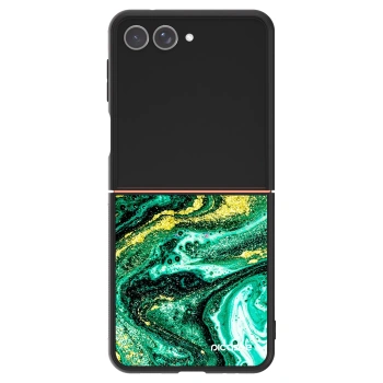 Szilikon tok erre a típusra Samsung Galaxy Z Flip7 5G - Green Gold