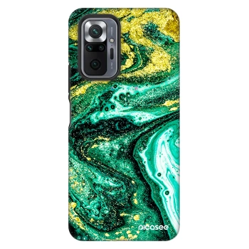 Szilikon tok erre a típusra Xiaomi Redmi Note 10 Pro - Green Gold