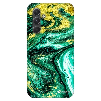 Szilikon tok erre a típusra Samsung Galaxy A54 5G A546B - Green Gold