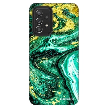 Szilikon tok erre a típusra Samsung Galaxy A52s 5G A528B - Green Gold