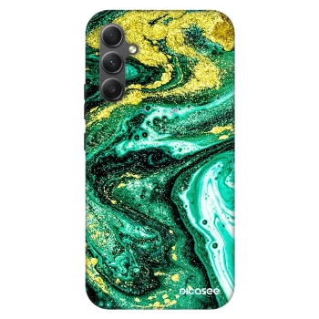 Szilikon tok erre a típusra Samsung Galaxy A34 5G A346B - Green Gold