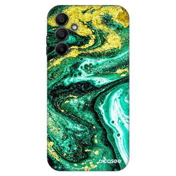 Szilikon tok erre a típusra Samsung Galaxy A15 A156B 5G - Green Gold