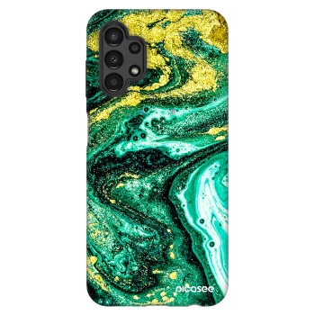 Szilikon tok erre a típusra Samsung Galaxy A13 4G A135 - Green Gold