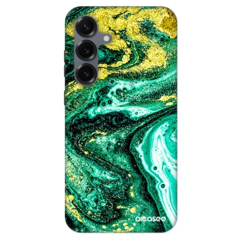 Szilikon tok erre a típusra Samsung Galaxy S25+ 5G - Green Gold