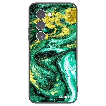 Picasee fekete szilikon tok az alábbi mobiltelefonokra Xiaomi Redmi 15 5G - Green Gold