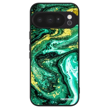 Szilikon tok erre a típusra Google Pixel 10 Pro - Green Gold