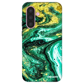 Szilikon tok erre a típusra Samsung Galaxy A56 5G A566B - Green Gold