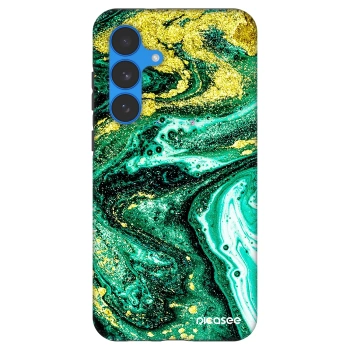 Picasee Fashion Case Samsung Galaxy S25 FE 5G - Green Gold