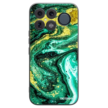 Picasee fekete szilikon tok az alábbi mobiltelefonokra Xiaomi Poco F8 Ultra - Green Gold
