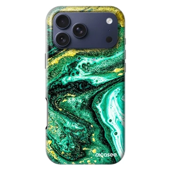 Szilikon tok erre a típusra Apple iPhone 18 Pro Max - Green Gold