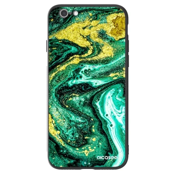 Szilikon tok erre a típusra Apple iPhone 6/6S - Green Gold