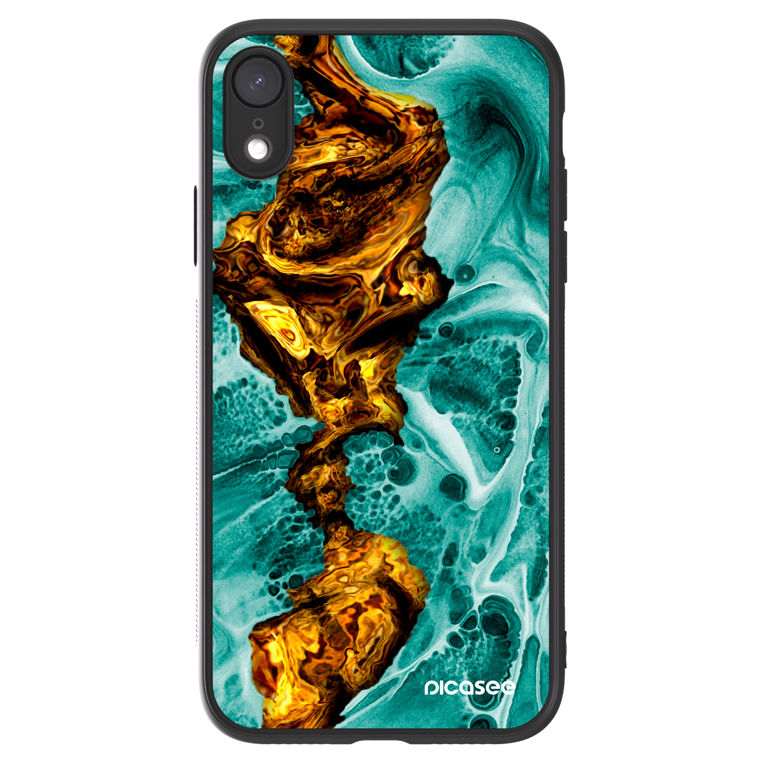 Picasee ULTIMATE CASE Apple iPhone XR - készülékre - Goldsky