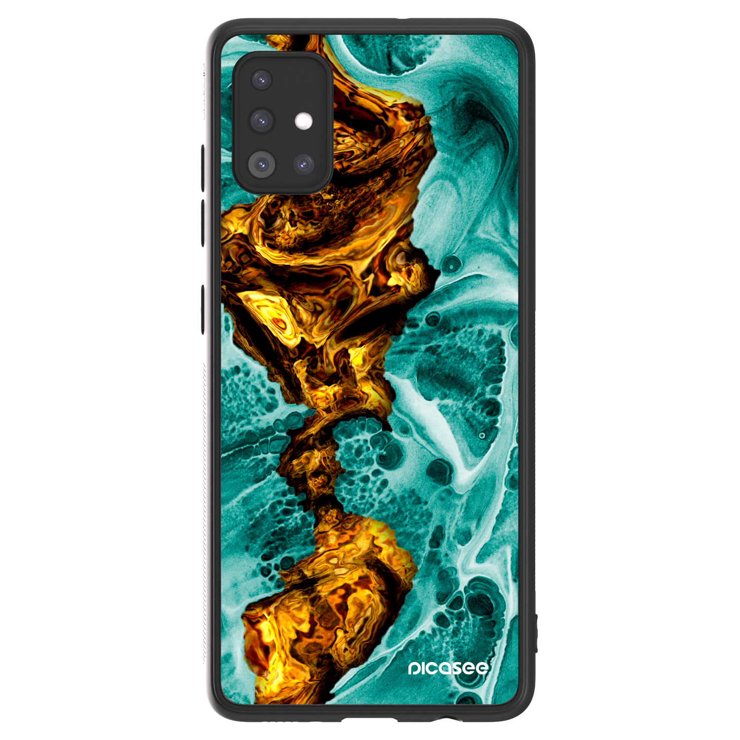 Picasee ULTIMATE CASE Samsung Galaxy A51 A515F - készülékre - Goldsky
