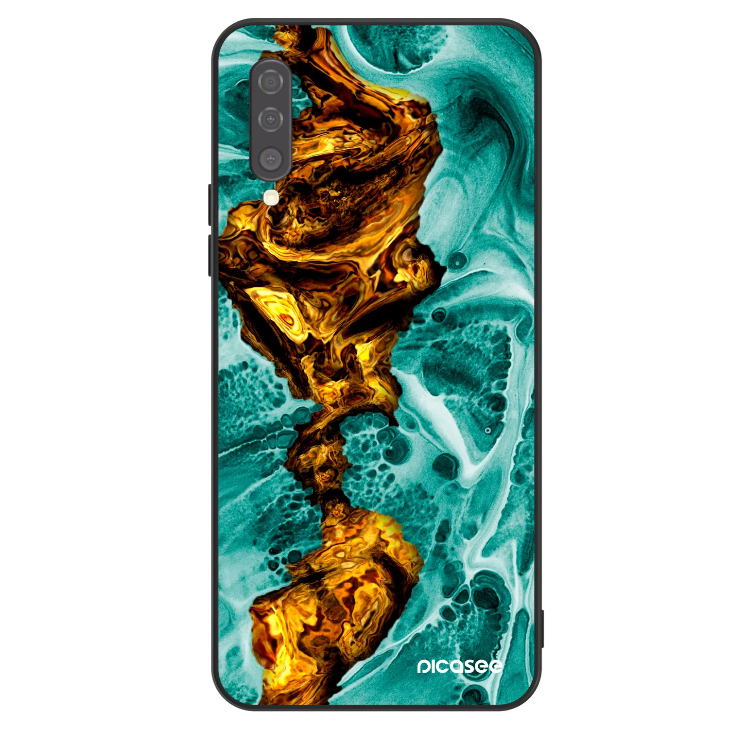 Picasee ULTIMATE CASE Samsung Galaxy A50 A505F - készülékre - Goldsky