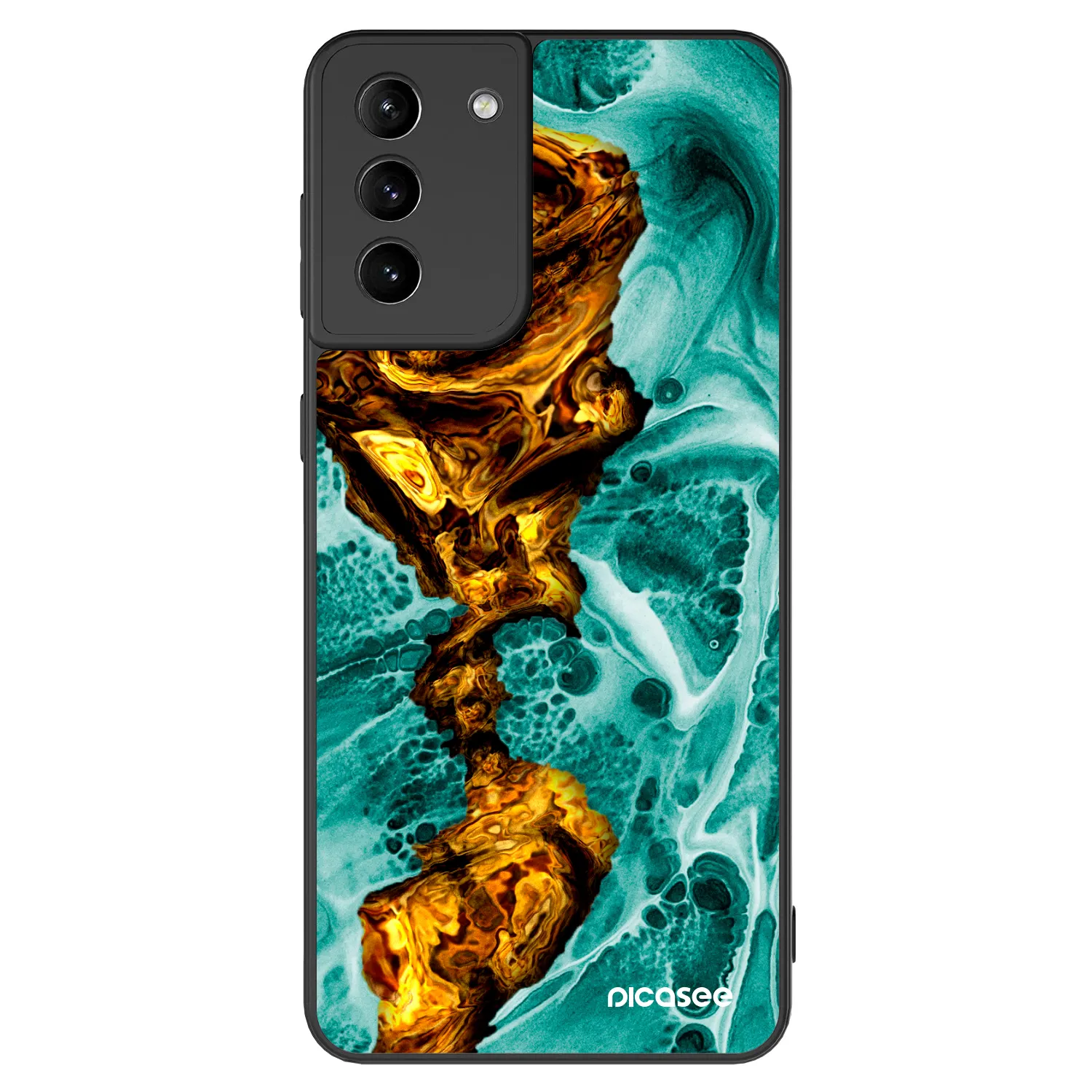 Picasee ULTIMATE CASE Samsung Galaxy S21+ 5G G996F - készülékre - Goldsky
