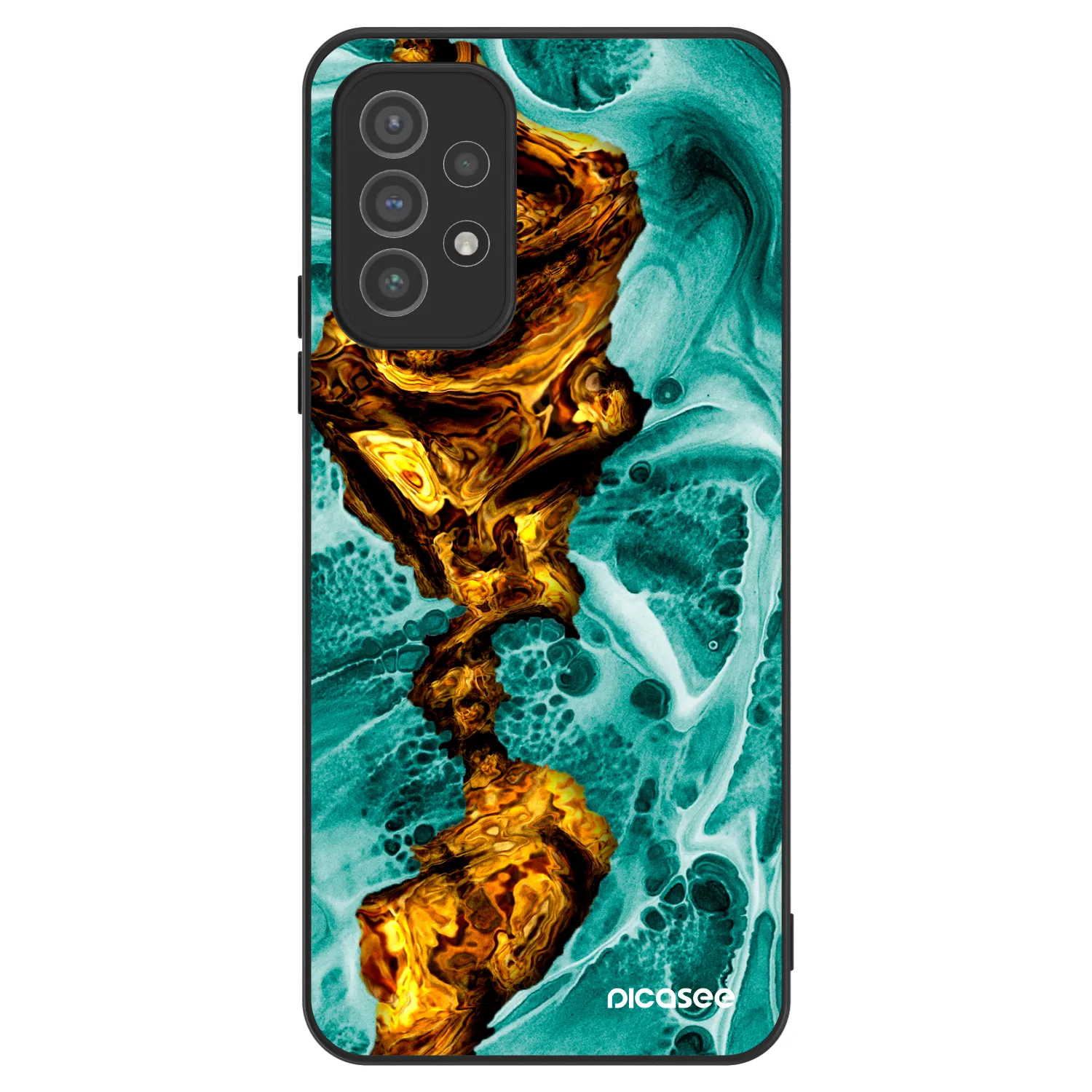 Picasee ULTIMATE CASE Samsung Galaxy A72 A725F - készülékre - Goldsky